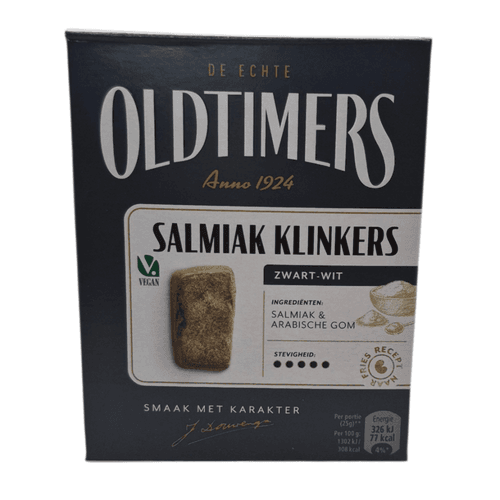 Salmiak Klinkers 185gr Oldtimers