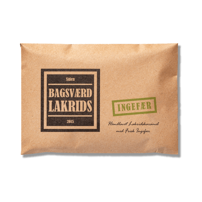 Huvudbild Ingefära 160gr Bagsvaerd Lakrids