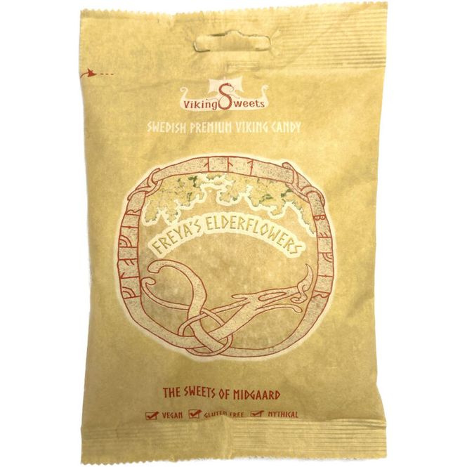 Huvudbild Freya´s Elderflowers 120gr Viking Sweets