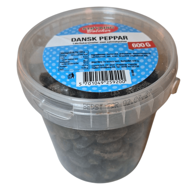 Huvudbild Stövring Dansk Peppar 600gr Carletti