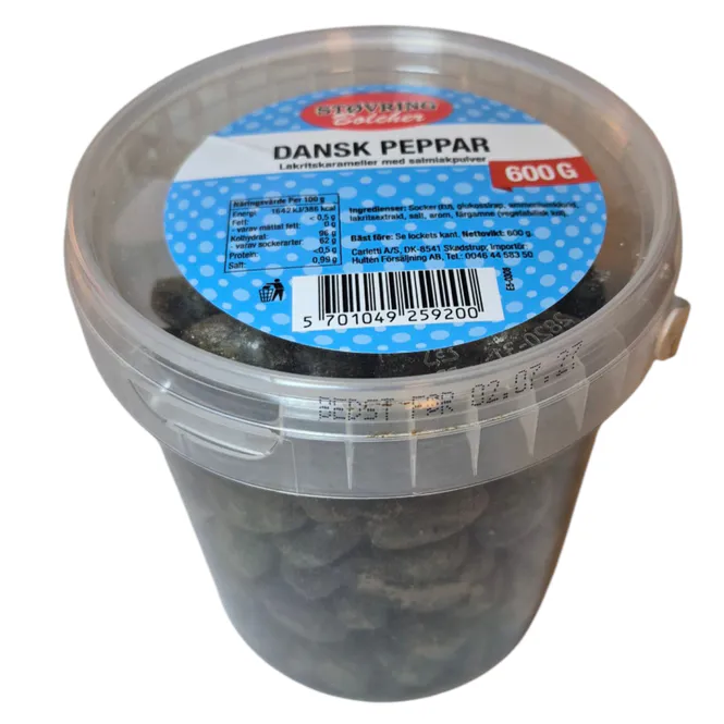 Huvudbild Stövring Dansk Peppar 600gr Carletti