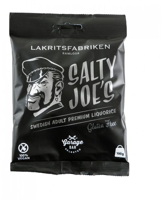 Huvudbild Salty Joe´s 100gr Lakritsfabriken