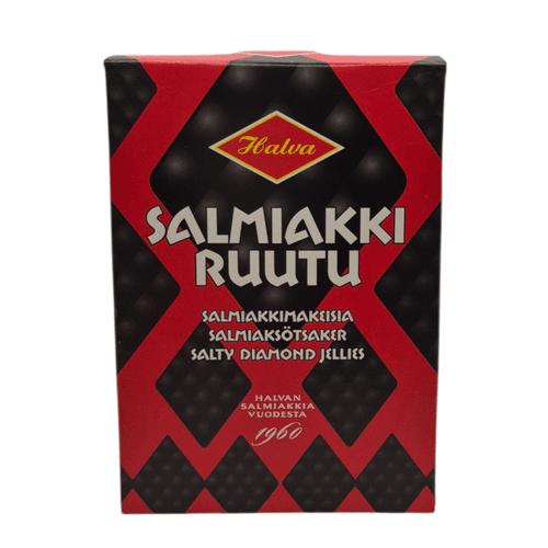 Salmiakki Ruutu 240gr Halva